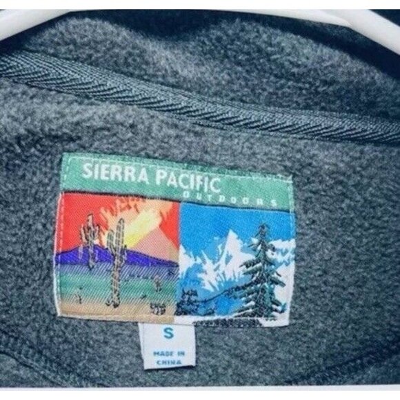 RAK Outfitters Sierra Pacific Jacket Sz S Men’s Outdoors Fleece Vest Grey - Picture 4 of 9